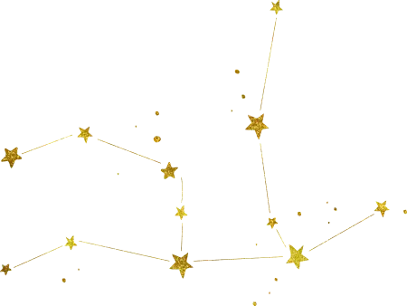 金粉金光闪闪恒星星座星星